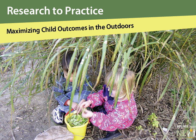 Research to Practice: Maximizing Child Outcomes in the Outdoors