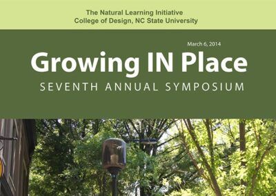 Growing IN Place Symposium 2014