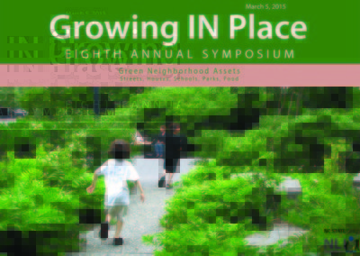 Growing IN Place Symposium 2015