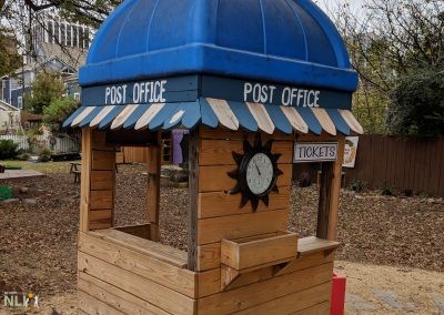 post office Playhouse for dramatic play