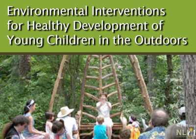 Environmental Interventions for Healthy Development of Young Children in the Outdoors