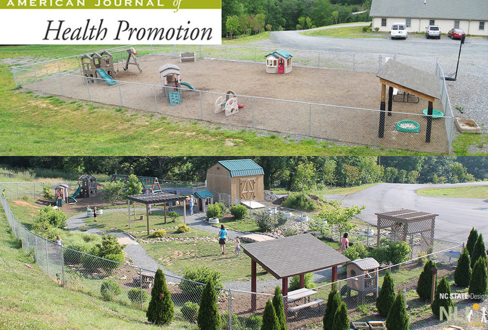 Childcare Outdoor Renovation as a Health Promotion Strategy