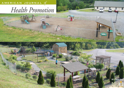 Childcare Outdoor Renovation as a Health Promotion Strategy