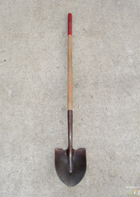 Round Point Shovel