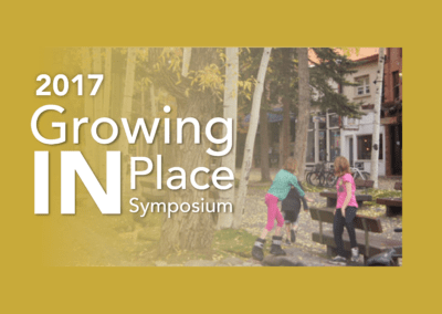Growing IN Place Symposium 2017