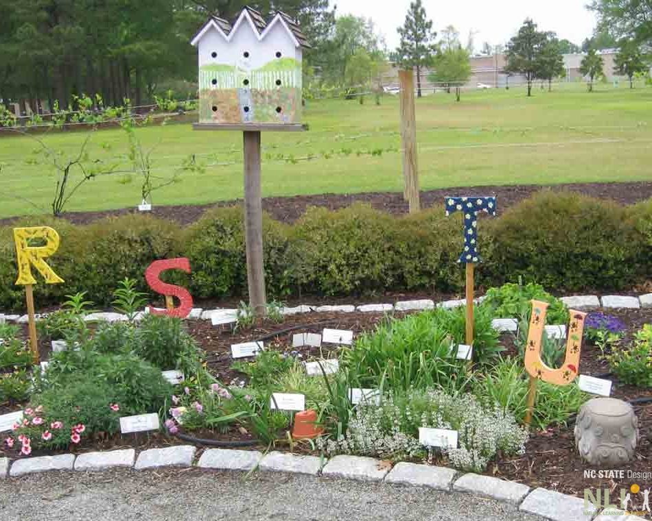 alphabet garden