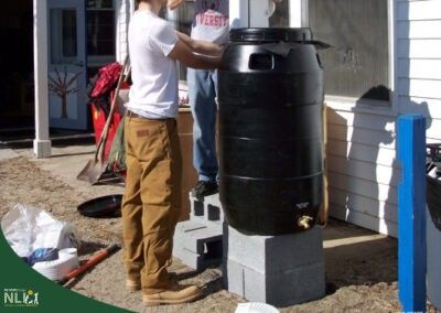 Installing a Rain Barrel