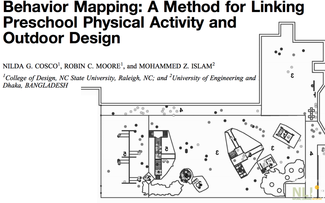 Behavior Mapping: A Method for Linking Preschool Physical Activity and Outdoor Design