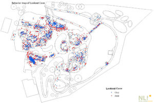 Behavior Mapping of lookout cove map