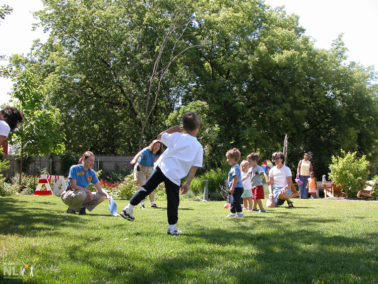 The Yoga Game in the Garden