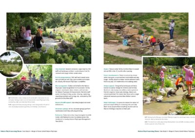 nature play and learning places case study 6 spread 2