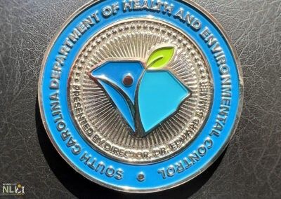 NLI Receives DHEC Appreciation Coin
