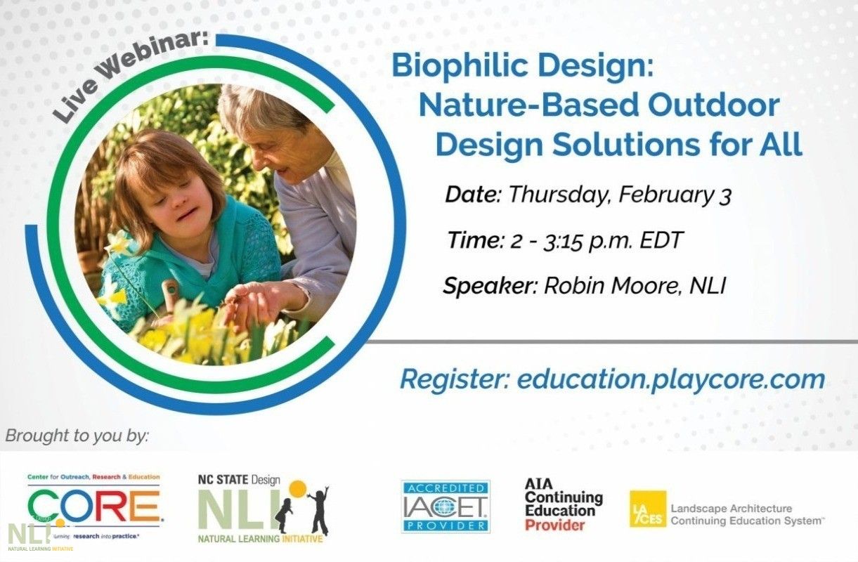 Webinar on Biophilic Design: Nature-Based Solutions for All
