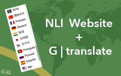 The NLI Website Becomes Multilingual